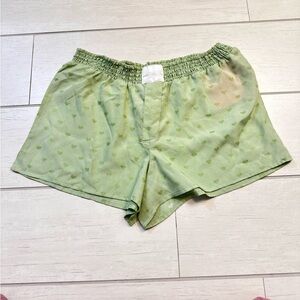 Green Women's Shorts